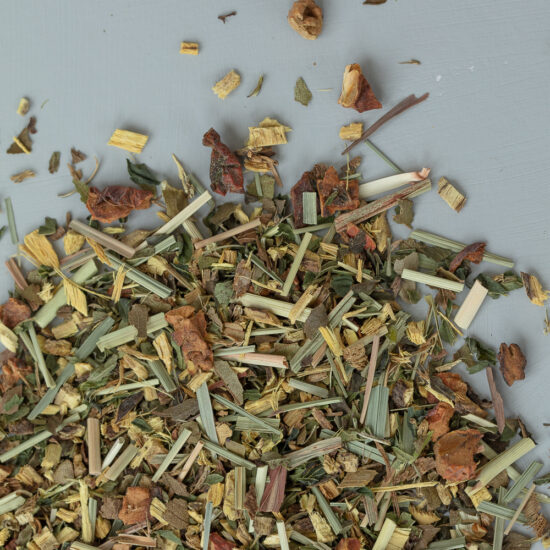 Cozy Mint liquorice mint apple lemongras organic quality herbal tea loose tea
