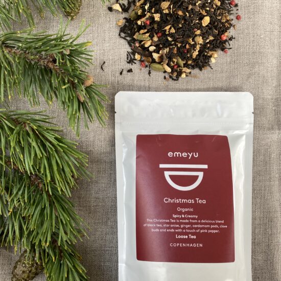Organic Christmas Tea 80 gr loose tea in sustainable packaging
